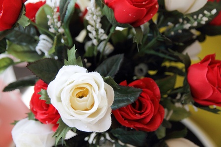 Artificial roses bouquetの素材