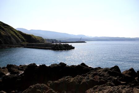 Coast of Shakotan Peninsulaの写真素材