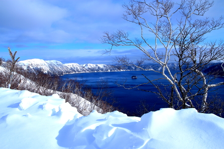 Lake mashuの写真素材