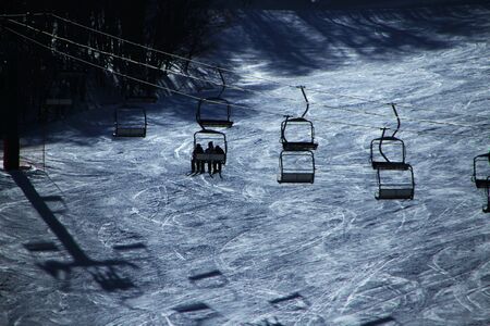 Hokkaido ski resortの写真素材