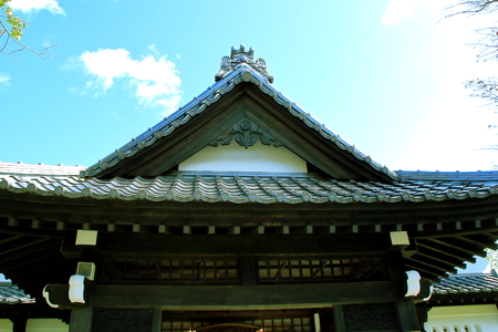 japanes roofの写真素材