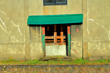In the scenery of Hokkaido, Otaru City, Autumn's Otaru Canalの写真素材