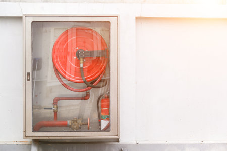 Fire extinguisher system.の写真素材