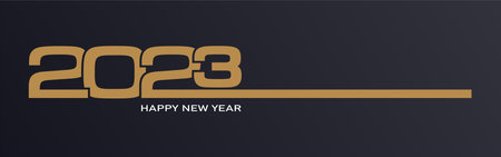 Happy New Year 2023, festive pattern on color background for invitation card, Merry Christmas, Happy...