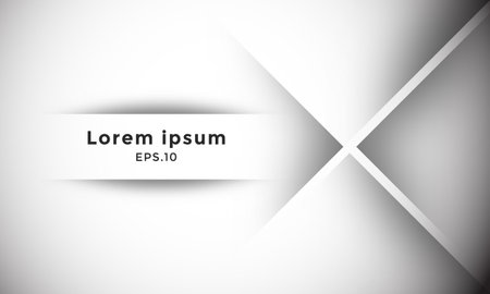 Abstract grey color metallic background vector design templateのイラスト素材