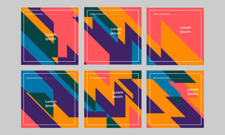 Colorful Social Media Banner Sales Promotion concept editable background design vector template