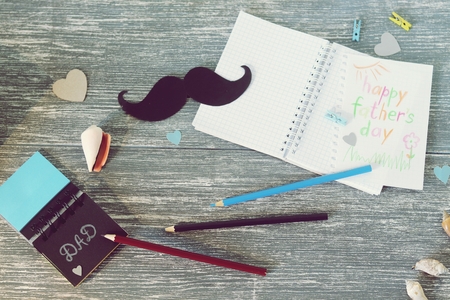 Congratulations on Father's Day, conceptの写真素材