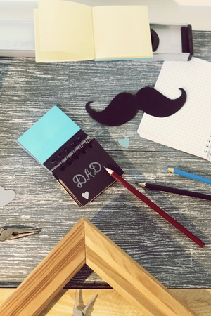 Congratulations on Father's Day, conceptのeditorial素材