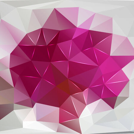 modern abstract pink polygonal. のイラスト素材