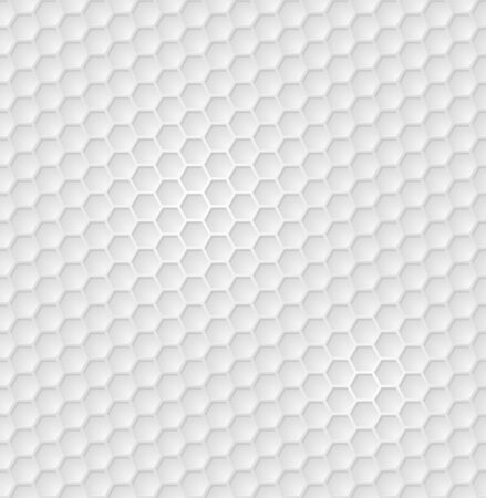 Vector abstract white hexagon seamless pattern epsのイラスト素材