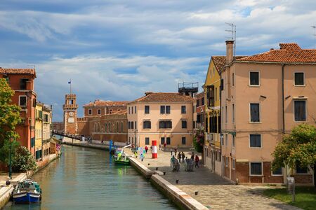 Arsenal in Venice. Naval Museum of History. Castello. Italy.のeditorial素材