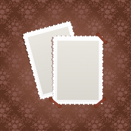 Dark cover for an album with photosのイラスト素材