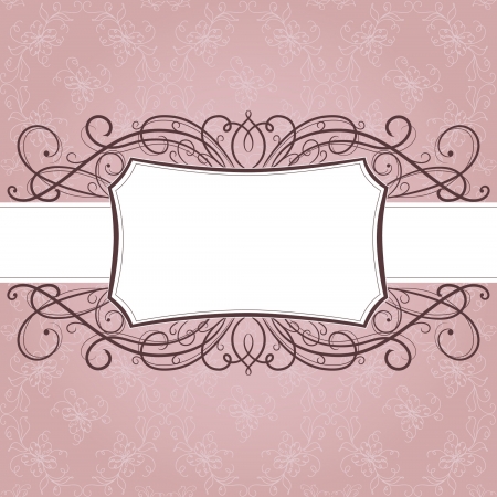 Vector  greeting frameのイラスト素材