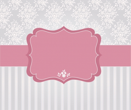 Template frame design for cardのイラスト素材