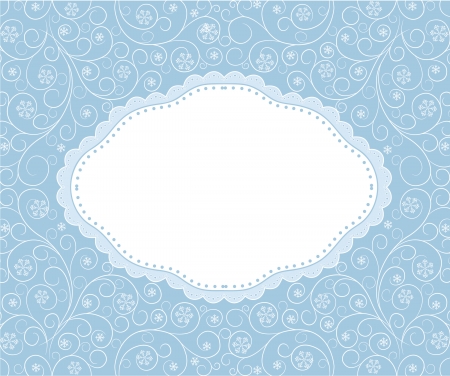 Template frame design for xmas cardのイラスト素材