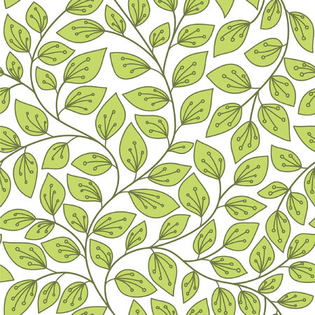 Seamless abstract gold  floral   background のイラスト素材