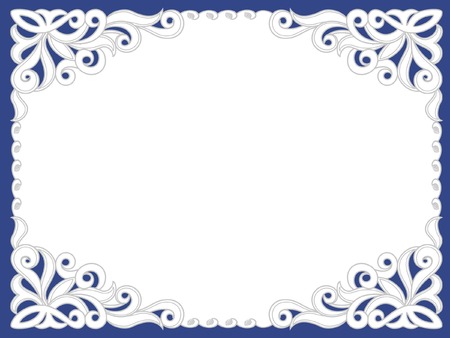 Template  frame design  for card..のイラスト素材