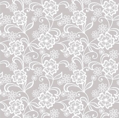 seamless  abstract lace  floral   backgroundのイラスト素材