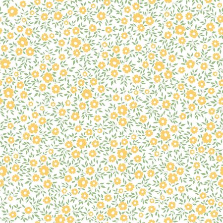 seamless abstract  floral background のイラスト素材