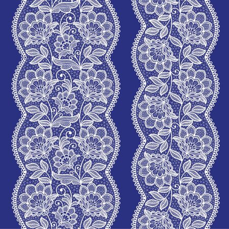 seamless  lace  floral   background. Vintage Lace Doilyのイラスト素材