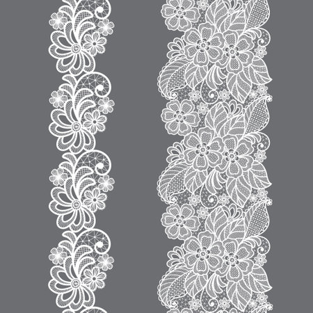 seamless lace floral background.のイラスト素材