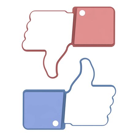 Like and Dislike Icons  