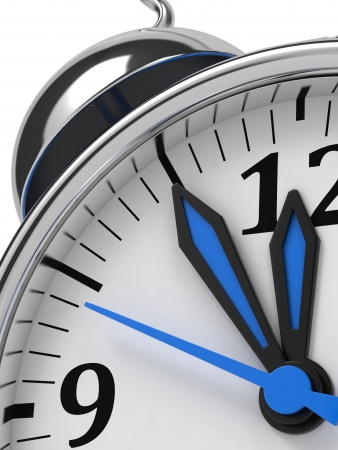 Close Up of Alarm Clock. Everyday Object Close Up.
