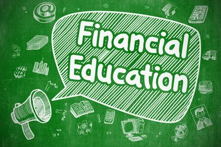 Financial Education - Business Concept.の写真素材