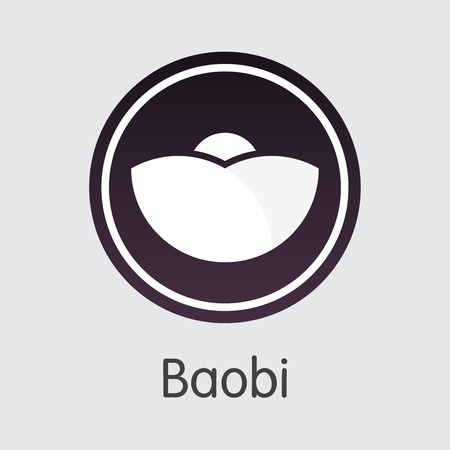 Exchange - Baobi Copy. The Crypto Coins or Cryptocurrency Logo. Market Emblem, Coins ICOs and Tokens Icon.のイラスト素材
