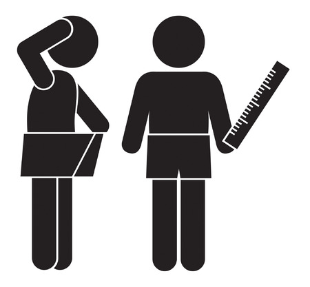 man in trousersのイラスト素材