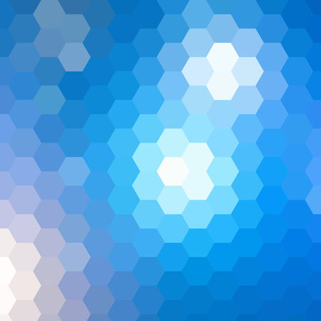 simple colorful background consisting of hexagonsのイラスト素材
