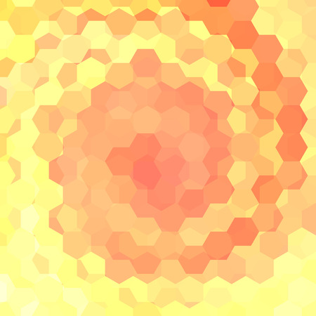 abstract background consisting of hexagonsのイラスト素材