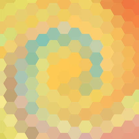 abstract background consisting of hexagons