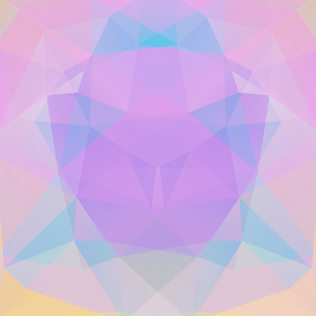 abstract background consisting of trianglesのイラスト素材