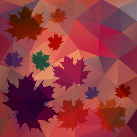 colorful leafのイラスト素材