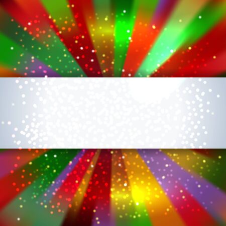 Abstract background in red, orange, yellow, green colors, vector illustrationのイラスト素材