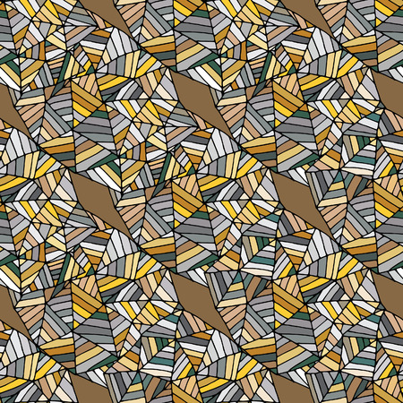 abstract beige seamless background with line, vector illustrationのイラスト素材