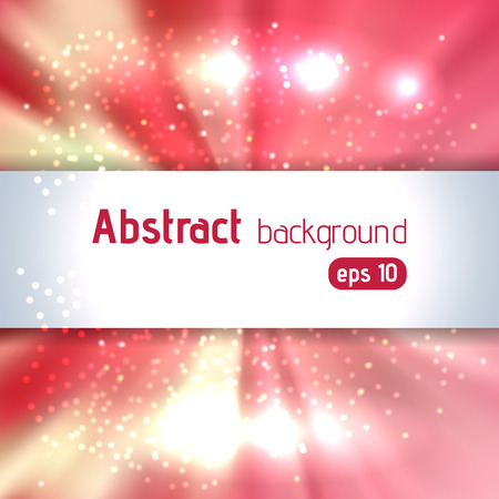 Vector illustration of abstract background with blurred magic light rays, vector illustration.のイラスト素材