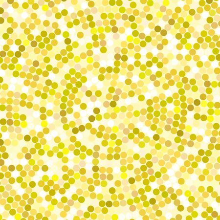 Vector yellow pattern or texture with dots for blog, website design or scrapbooks, vector illustrationのイラスト素材