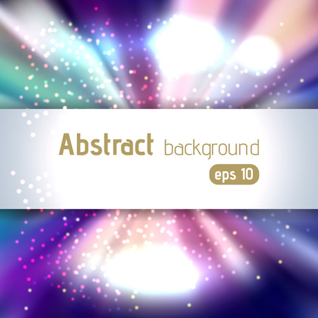 Background with light rays. Abstract background. Vector illustration. Blue, purple, white colors.のイラスト素材