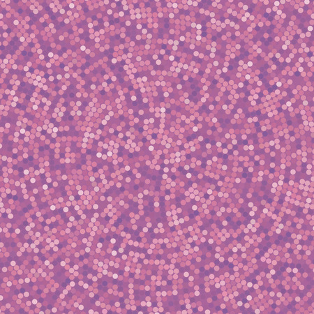 Simple background consisting of small pink circles, vector illustrationのイラスト素材