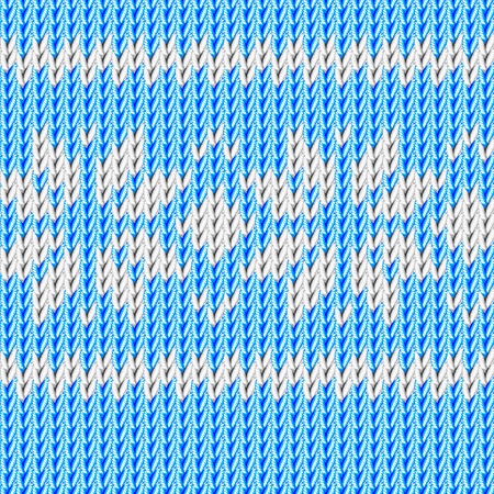 The texture of  a knitted fabric. Handmade, seamless.のイラスト素材