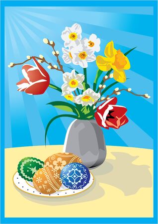 Set of souvenir production for corporate identity visualisation. The vector document of format Ð4. It is possible to change the size without illustration deterioration.のイラスト素材