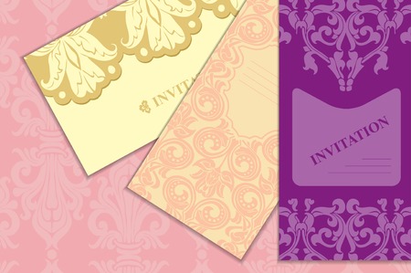 Ornament classic Art Nouveau. Floral and abstract pattern.のイラスト素材