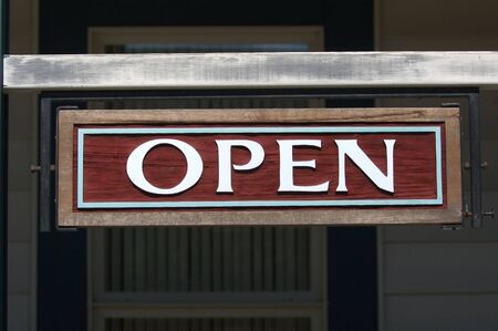 Open signの写真素材