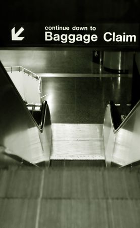 Airport signsの写真素材