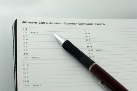New year resolution - 2006の写真素材