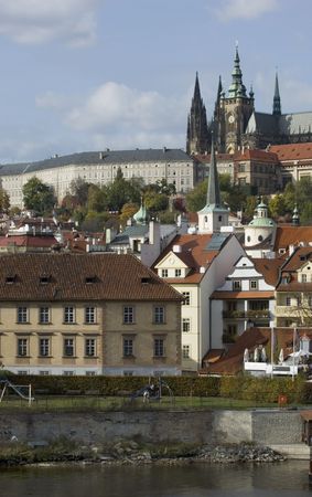 Prague castleの写真素材