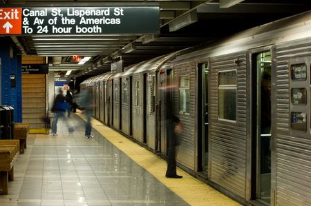 New York subway station New York subway station
