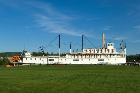 SS Klondike sternwheeler in Whitehorse, Yukonの写真素材